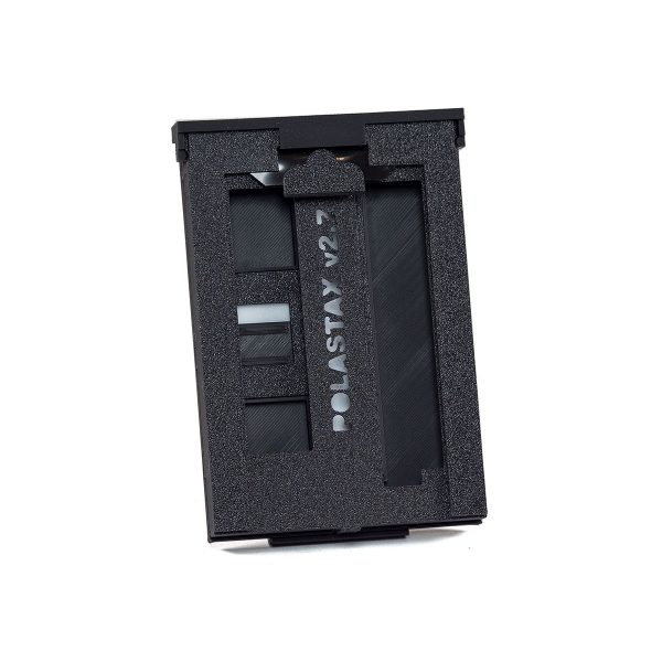 The Polastax Instax Wide Film Holder lets you Use Instax Wide instant film in a Polaroid pack film camera.