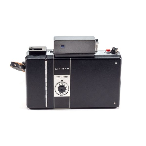 Instax Wide ready Polaroid 450 Land Camera with lightmeter adapter (works with Polastax film holders).
