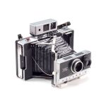 Instax Wide ready Polaroid 250 Land Camera with lightmeter adapter (works with Polastax film holders).