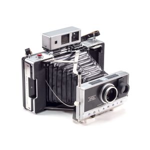 Instax Wide ready Polaroid 250 Land Camera with lightmeter adapter (works with Polastax film holders).