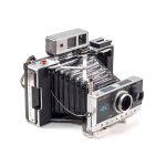 Instax Wide ready Polaroid 450 Land Camera with lightmeter adapter (works with Polastax film holders).