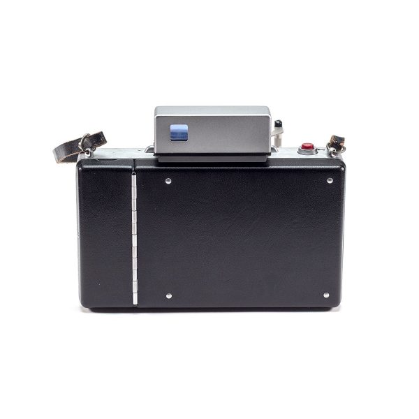 Instax Wide ready Polaroid 250 Land Camera with lightmeter adapter (works with Polastax film holders).