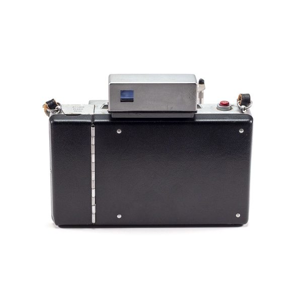 Instax Wide ready Polaroid 250 Land Camera with lightmeter adapter (works with Polastax film holders).