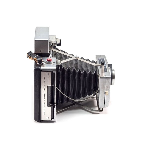 Instax Wide ready Polaroid 250 Land Camera with lightmeter adapter (works with Polastax film holders).
