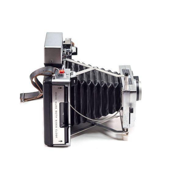 Instax Wide ready Polaroid 450 Land Camera with lightmeter adapter (works with Polastax film holders).