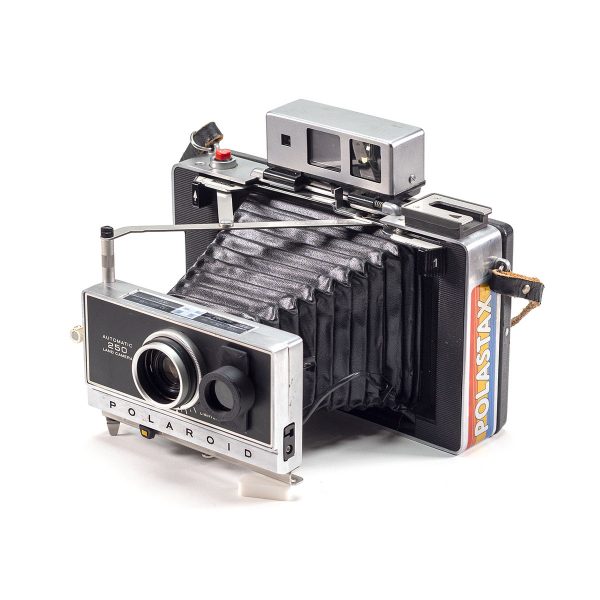 Instax Wide ready Polaroid 450 Land Camera body with 250 shutter and lightmeter adapter (works with Polastax film holders).