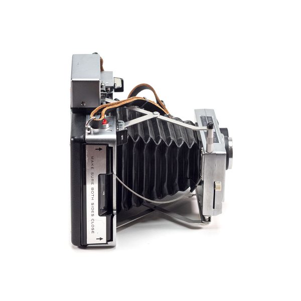 Instax Wide ready Polaroid 250 Land Camera with lightmeter adapter (works with Polastax film holders).