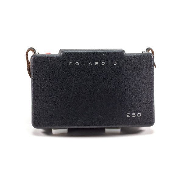 Instax Wide ready Polaroid 250 Land Camera with lightmeter adapter (works with Polastax film holders).