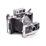 Instax Wide ready Polaroid 250 Land Camera with lightmeter adapter (works with Polastax film holders).