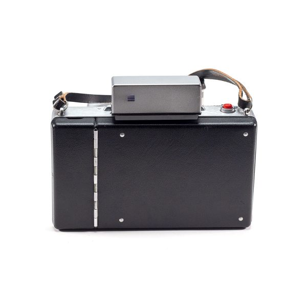 Instax Wide ready Polaroid 250 Land Camera with lightmeter adapter (works with Polastax film holders).