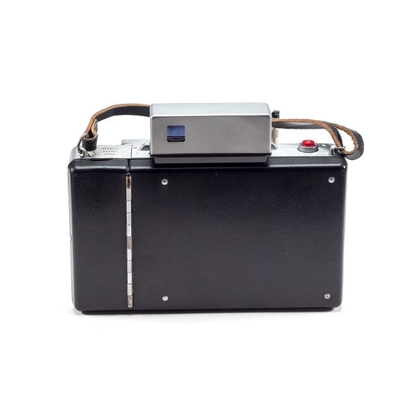 Instax Wide ready Polaroid 250 Land Camera with lightmeter adapter (works with Polastax film holders).