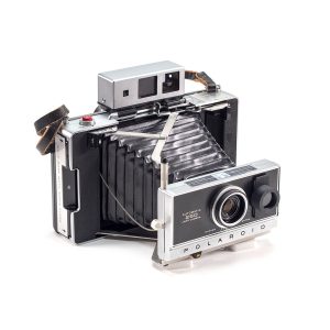 Instax Wide ready Polaroid 250 Land Camera with lightmeter adapter (works with Polastax film holders).