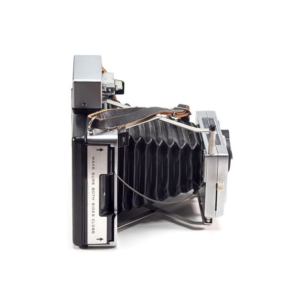 Instax Wide ready Polaroid 250 Land Camera with lightmeter adapter (works with Polastax film holders).
