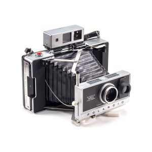Instax Wide ready Polaroid 250 Land Camera with lightmeter adapter (works with Polastax film holders).