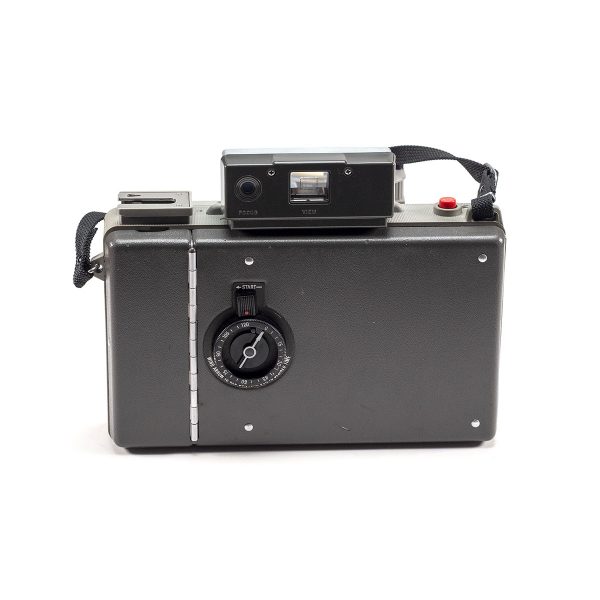 Instax Wide ready Polaroid 440 Land Camera with lightmeter adapter (works with Polastax film holders).