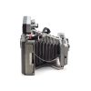 Instax Wide ready Polaroid 440 Land Camera with lightmeter adapter (works with Polastax film holders).