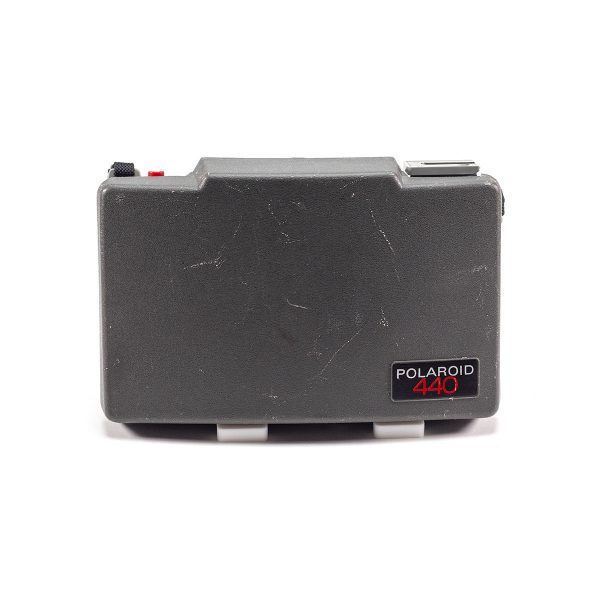 Instax Wide ready Polaroid 440 Land Camera with lightmeter adapter (works with Polastax film holders).