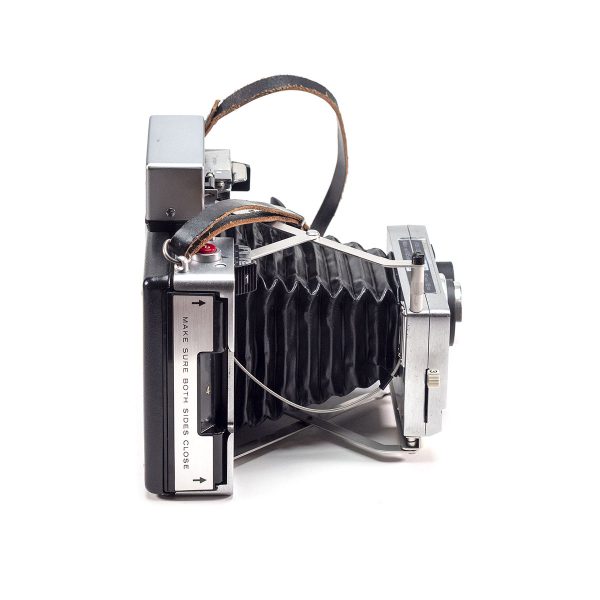 Instax Wide ready Polaroid 250 Land Camera with lightmeter adapter (works with Polastax film holders).