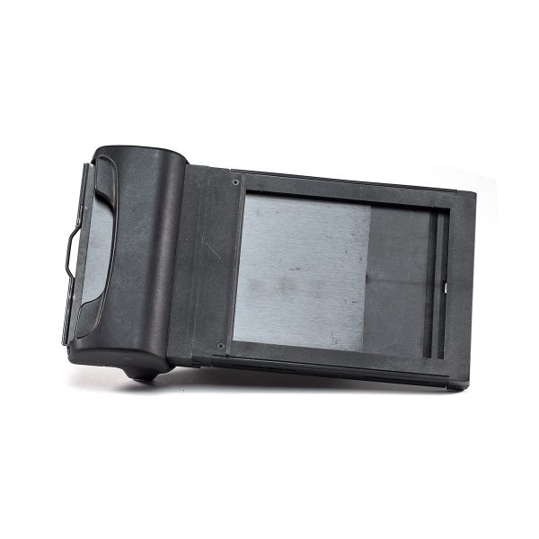 Polaroid 545i film developer with 4x5 dark slide for Instax Wide developing.