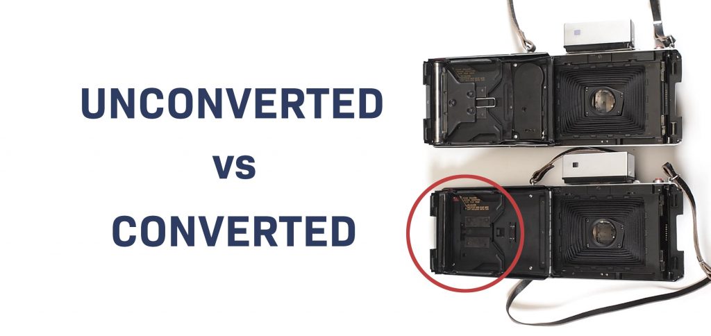 Polastax Converted Polaroid vs Unconverted Polaroid Land Camera