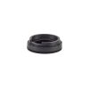 Drop in 40.5mm filter push-on adapter for Polaroid pack film cameras with metal lens rings.