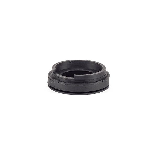 Drop in 40.5mm filter push-on adapter for Polaroid pack film cameras with metal lens rings.