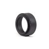 Lens hood for Polaroid Land Cameras that attaches to the Polastax 40.5mm drop in filter adapter.