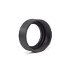 Lens hood for Polaroid Land Cameras that attaches to the Polastax 40.5mm drop in filter adapter.