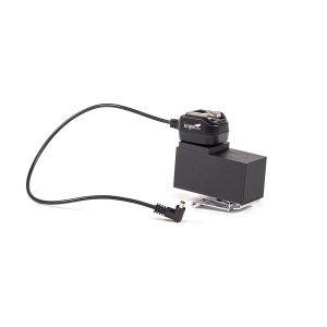 Electronic flash adapter for Polaroid Land Cameras that use #268 (with shoe for flash and PC cable).